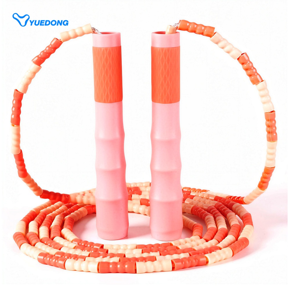 Speed Parachute Sprint - Beginners Beaded Jump Rope Adjustable Segmented