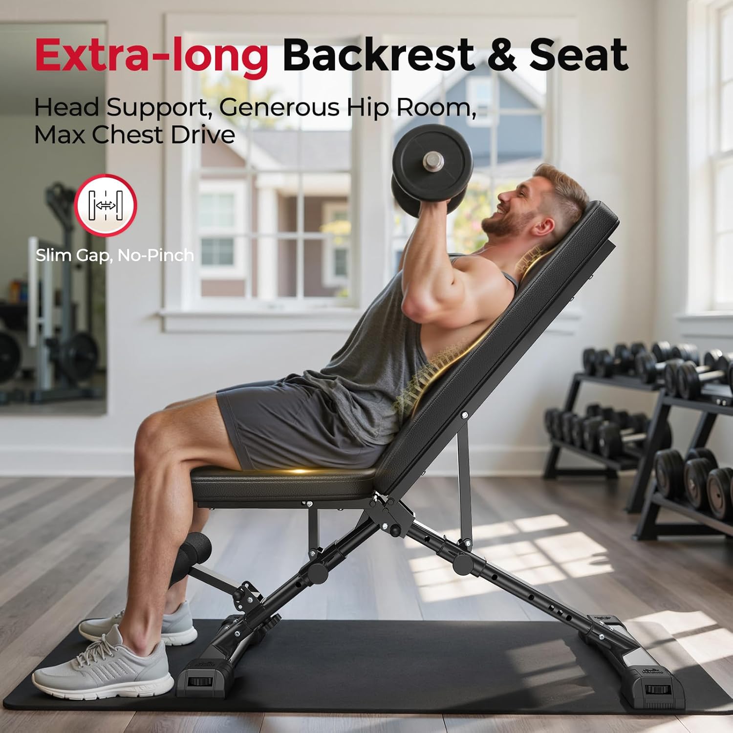 Home Gym Adjustable Weight Ben - Adjustable Weight Bench ulasan dan harga