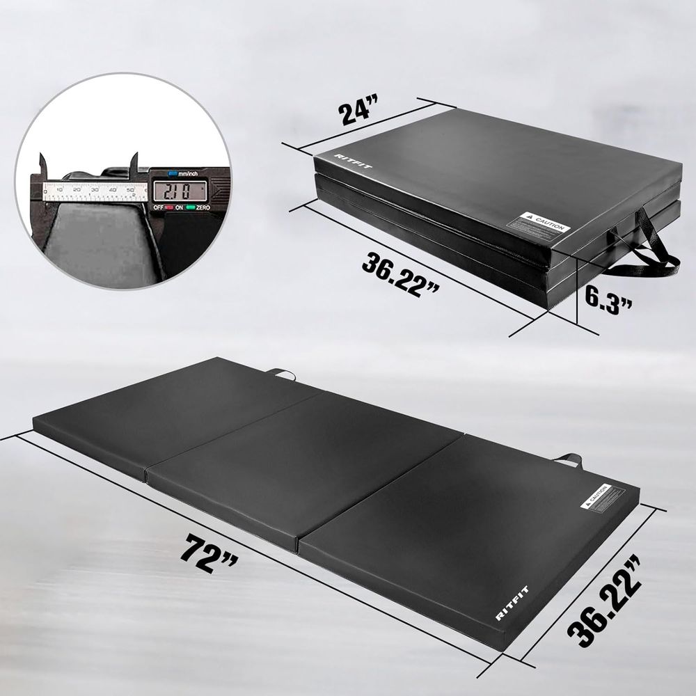 Enhanced 2 Thick Gym Mat, 3'x6 - Home Gym Mma ulasan dan harga
