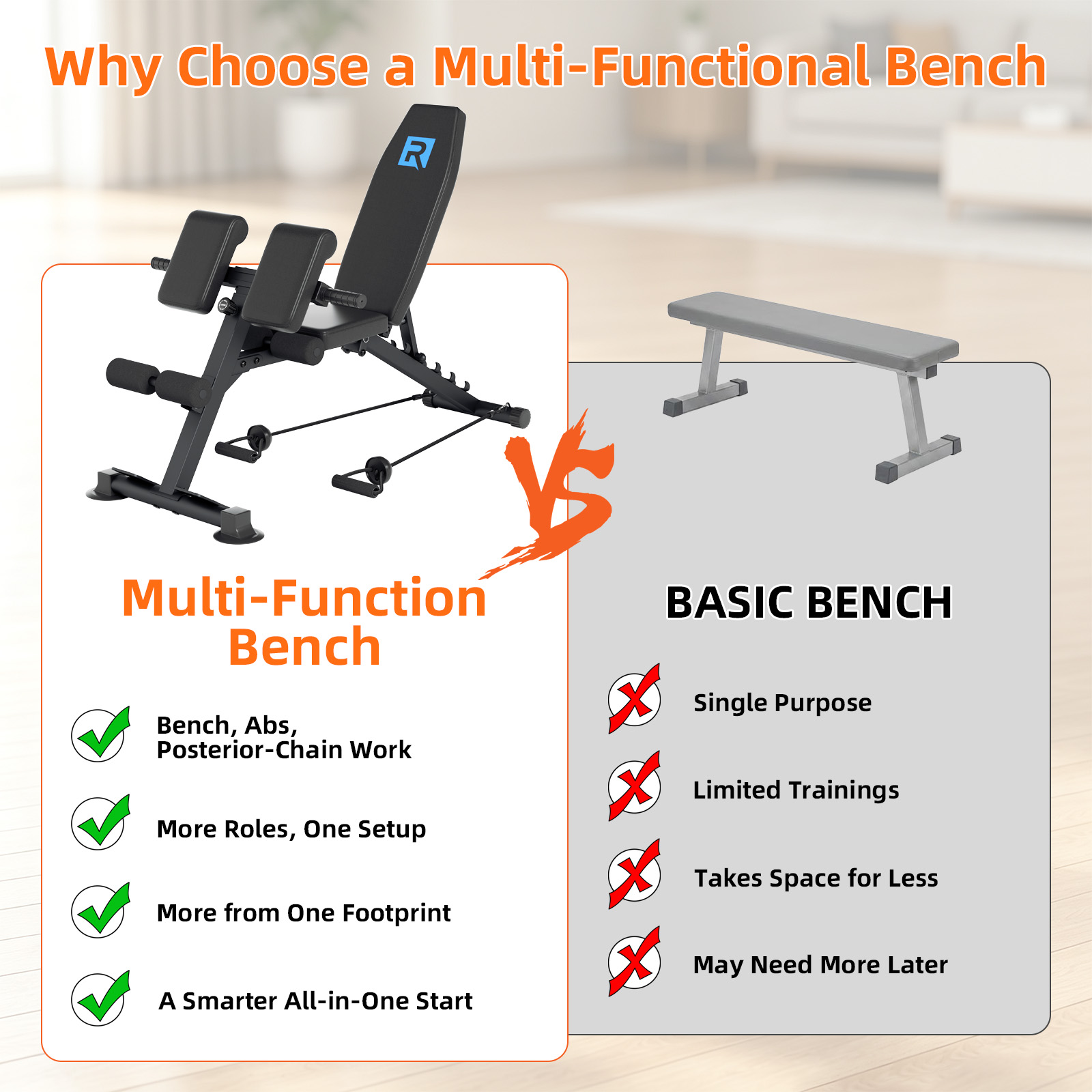 Multi-Functional Adjustable We - Home Gym Full Setup ulasan dan harga