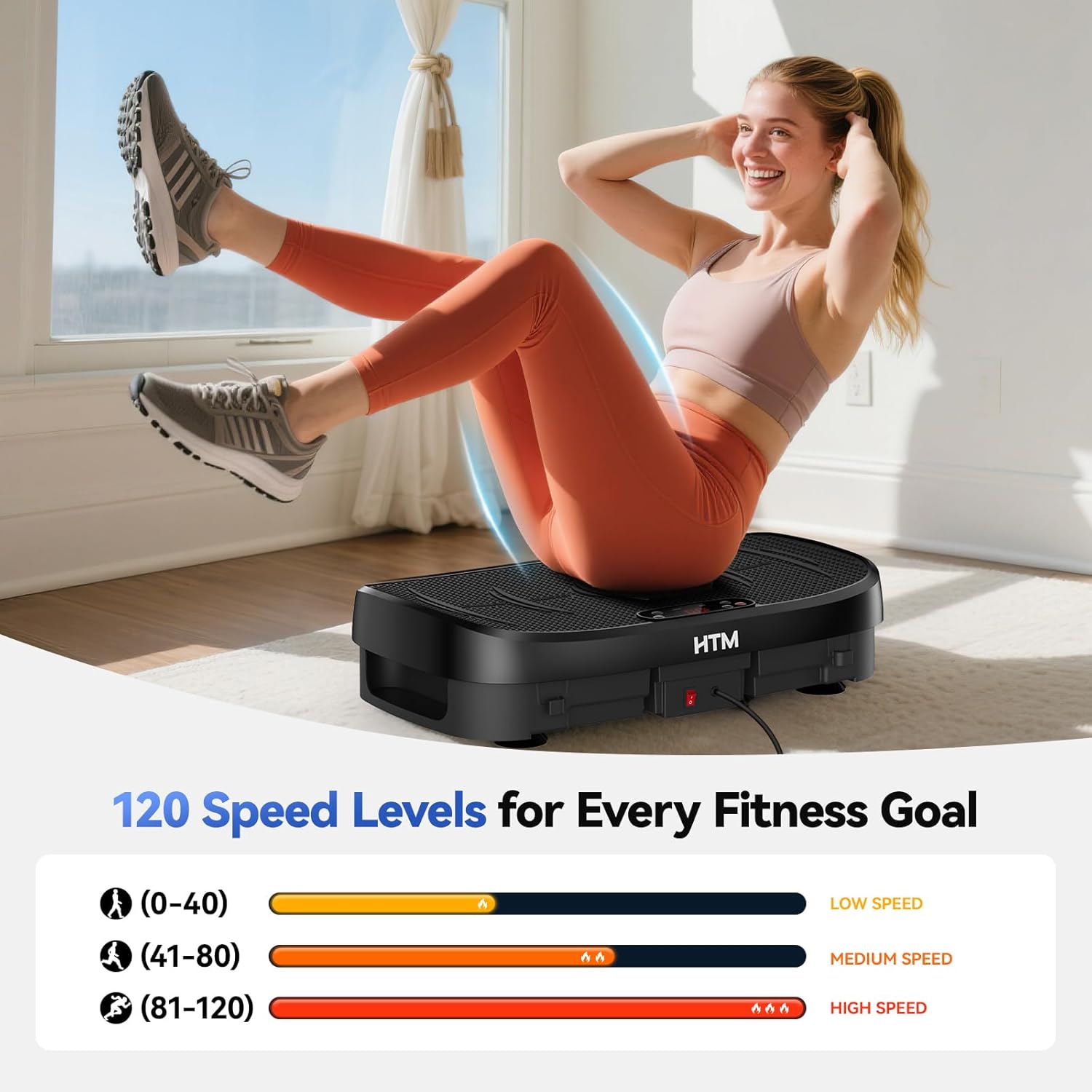 Vibration Plate Fat Burning Fi - Home Gym Mma ulasan dan harga