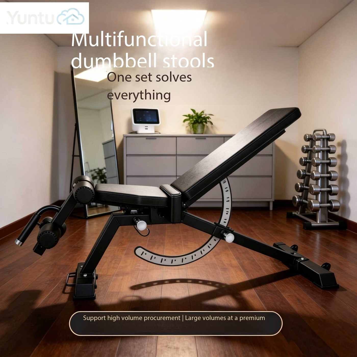 Multifunctional Foldable Weigh - Adjustable Weight Bench ulasan dan harga