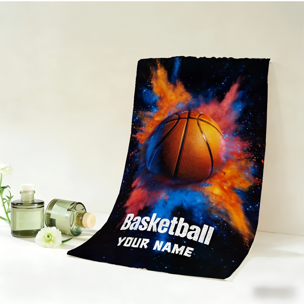 2pcs Name/Text Basketball Towe - Home Gym Mma ulasan dan harga