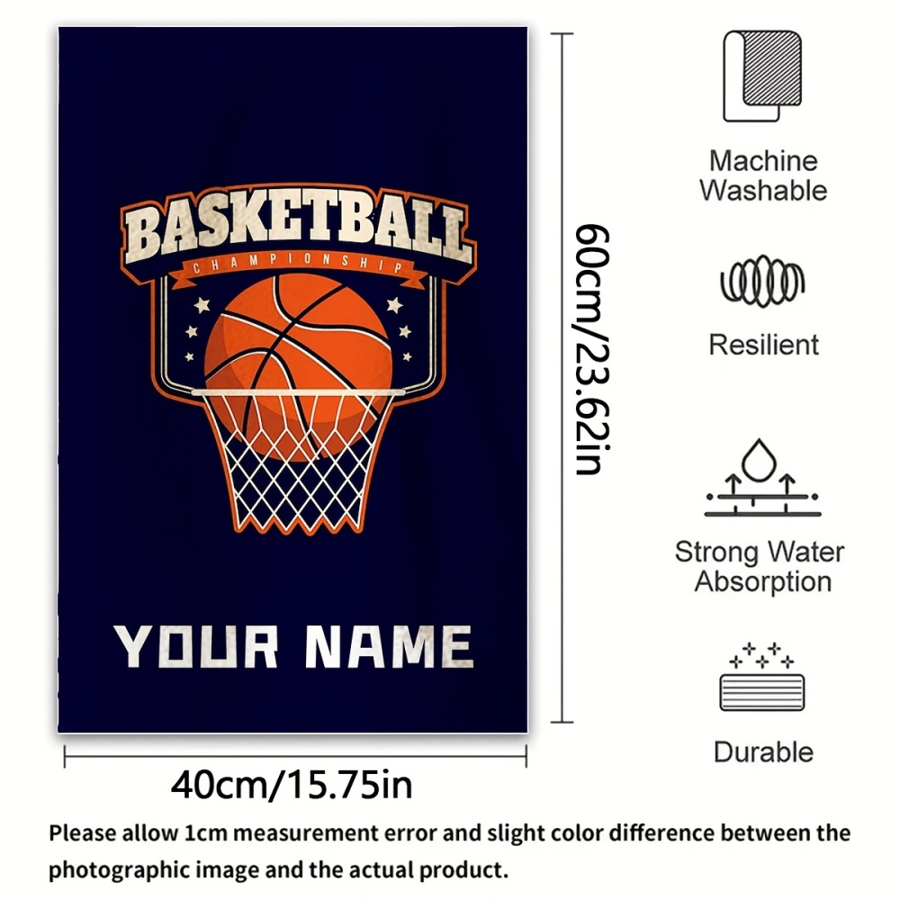 2pcs Name/Text Basketball Towe - Home Gym Mma ulasan dan harga