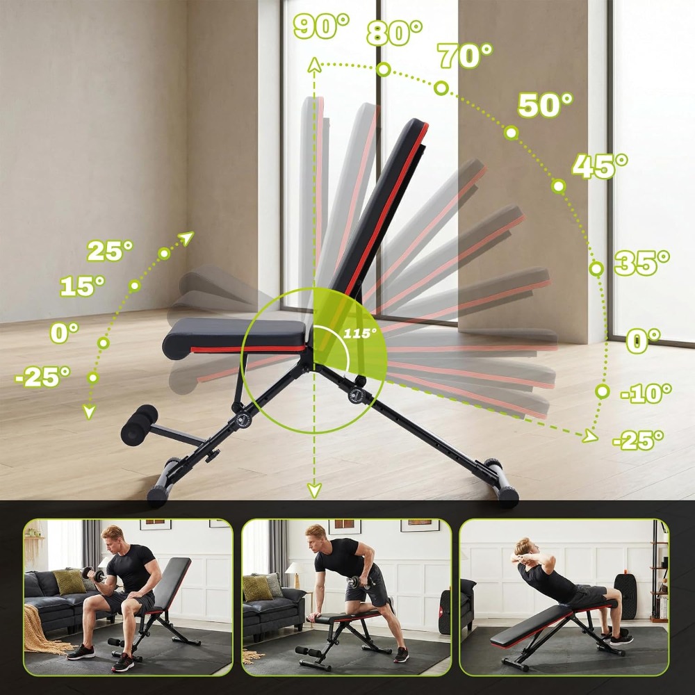 Adjustable Weight Bench for Fu - Adjustable Weight Bench ulasan dan harga