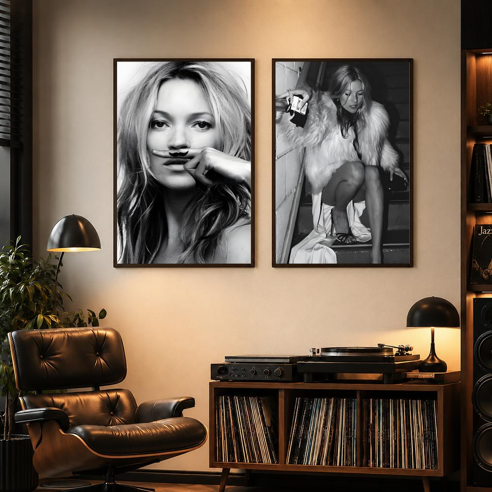 Celebrity K-Kate Moss Poster H - Home Gym Aesthetic ulasan dan harga