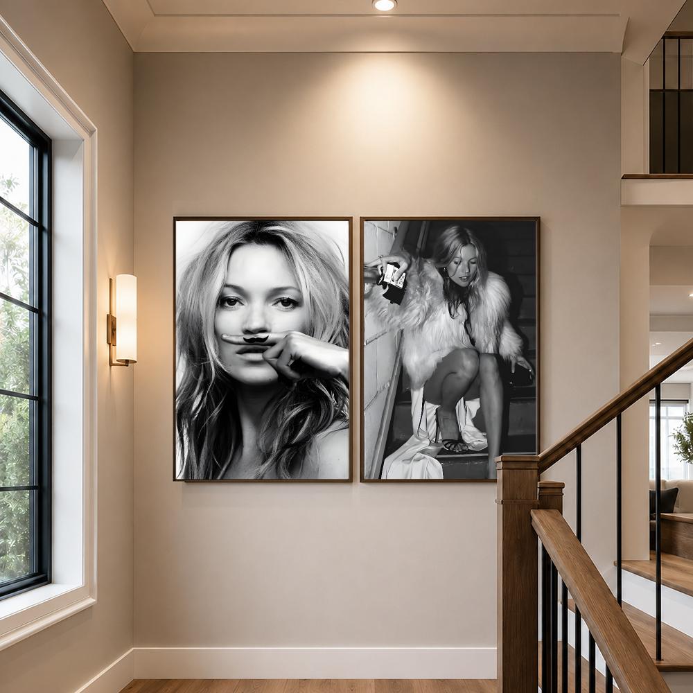 Celebrity K-Kate Moss Poster H - Home Gym Aesthetic ulasan dan harga