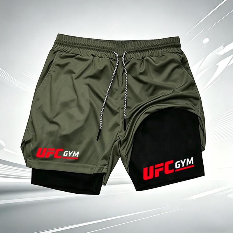 Summer men's UFC GYM 2-in-1 co - Home Gym Mma ulasan dan harga