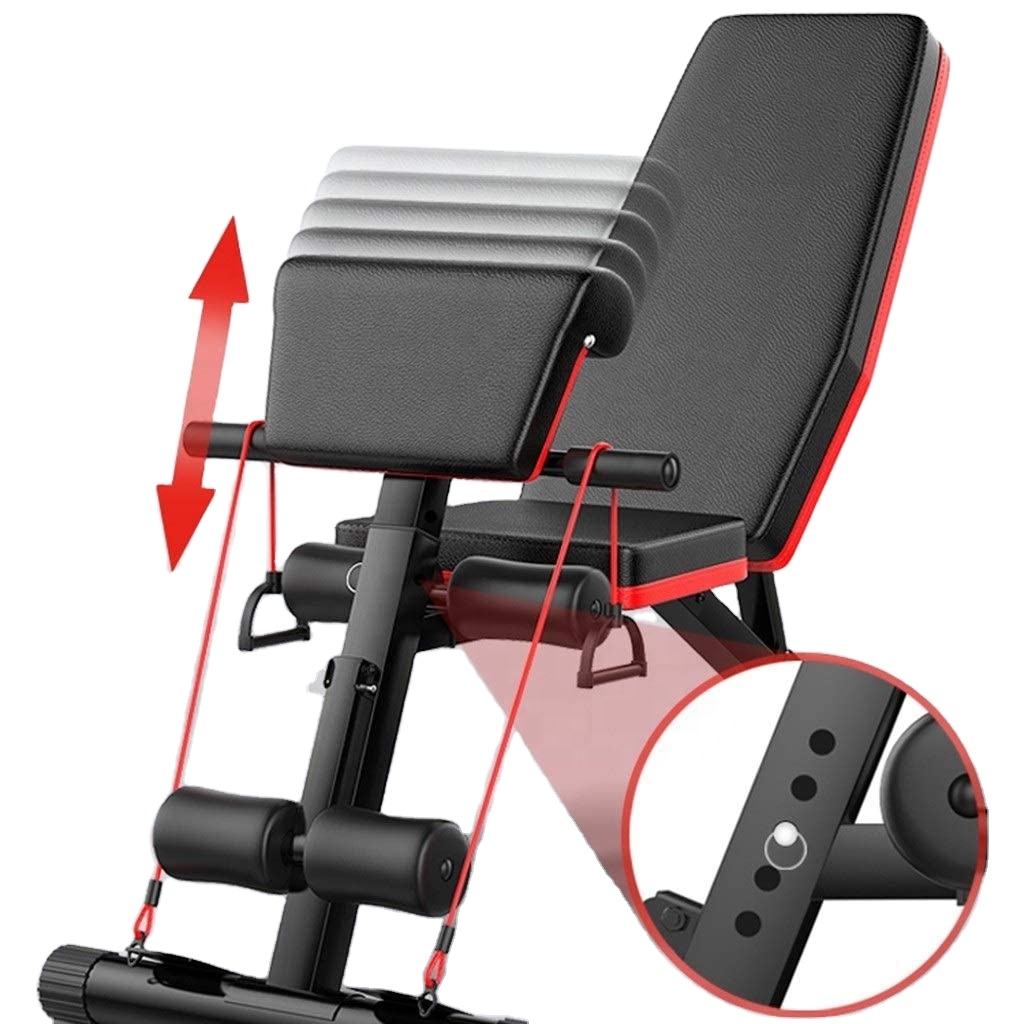 Popular Home Exercise Gym  Adj - Adjustable Weight Bench ulasan dan harga