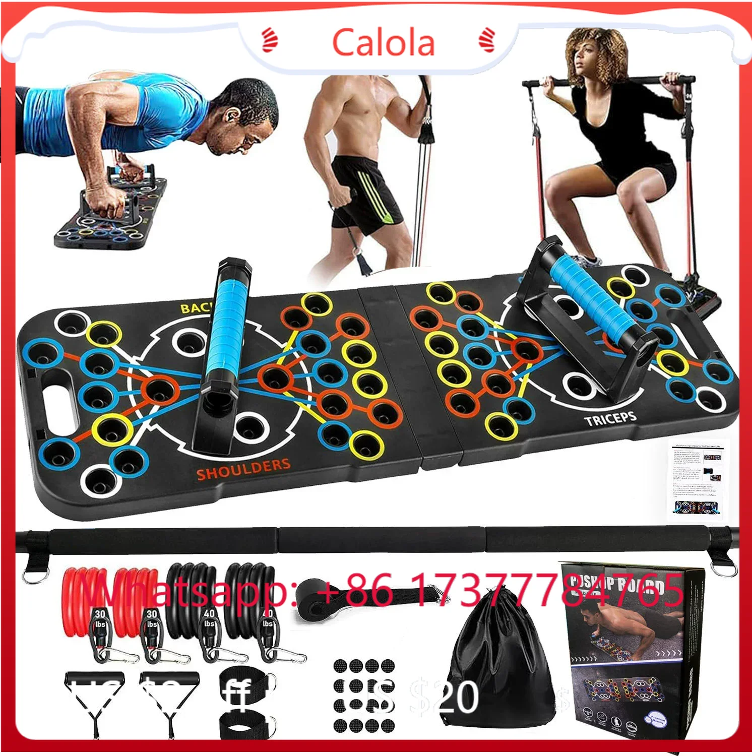 Multifunctional Push Up Board  - Home Gym Full Setup ulasan dan harga
