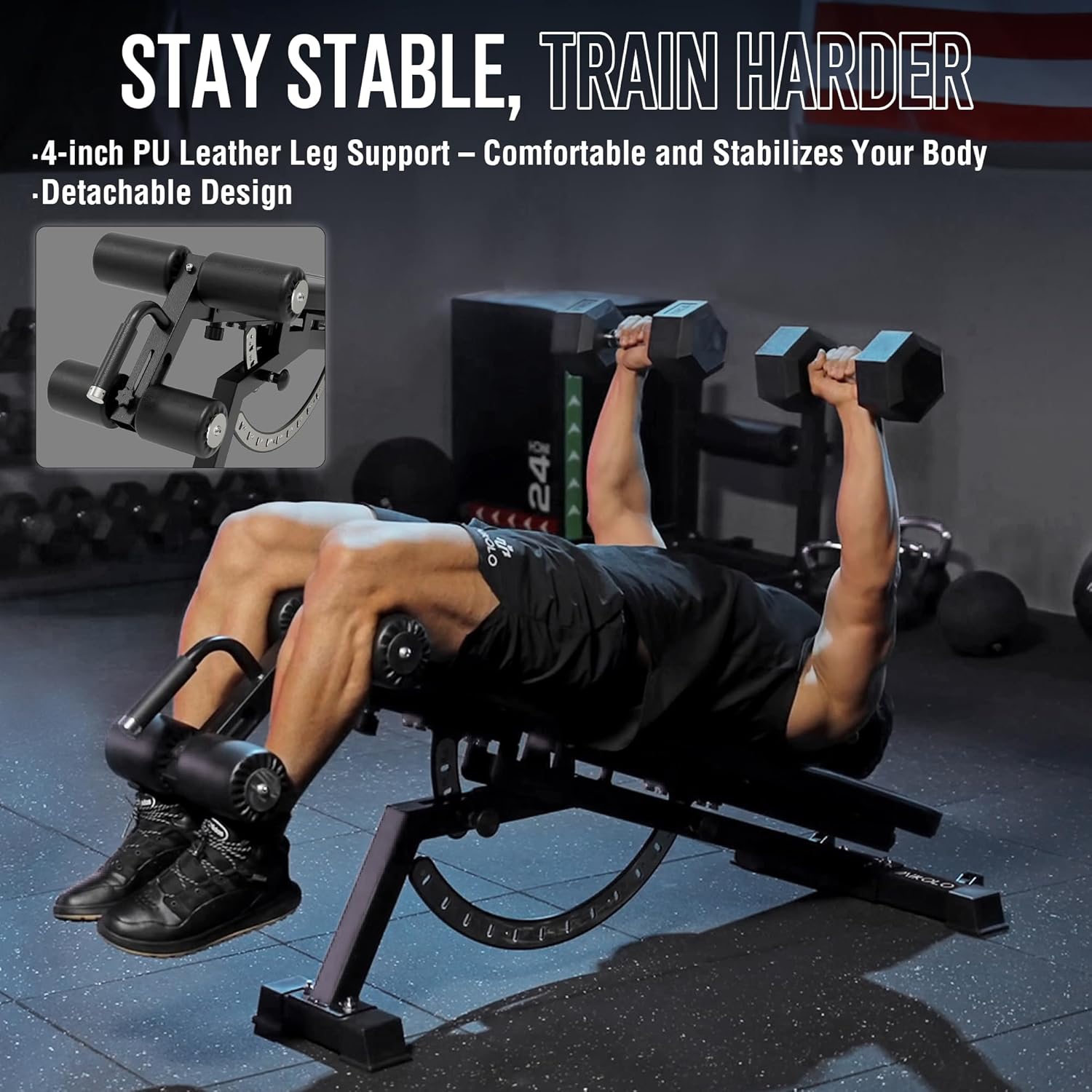 Home Gym Weight Bench - Steel  - Adjustable Weight Bench ulasan dan harga