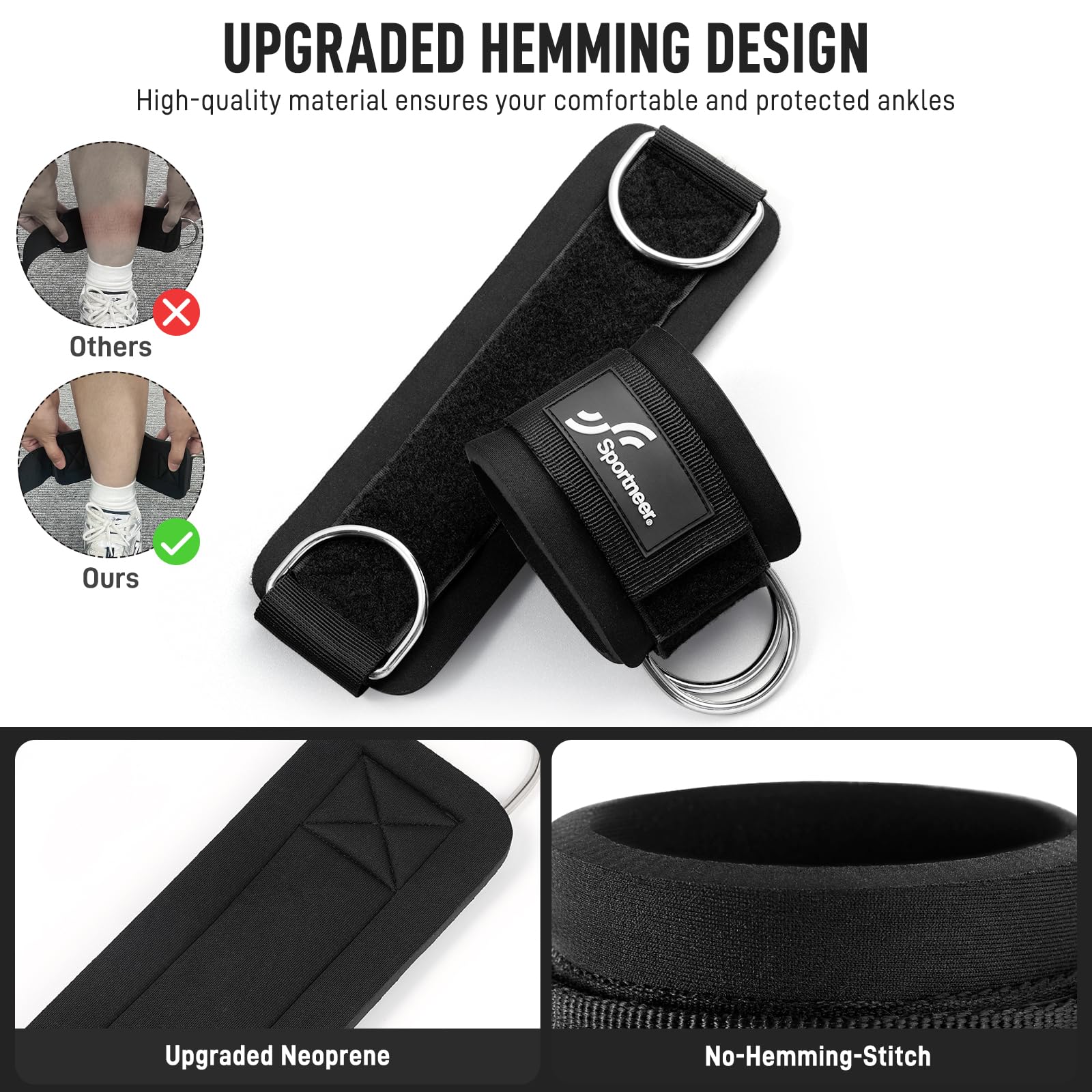 Sportneer Adjustable Ankle Str - Home Gym Mma ulasan dan harga