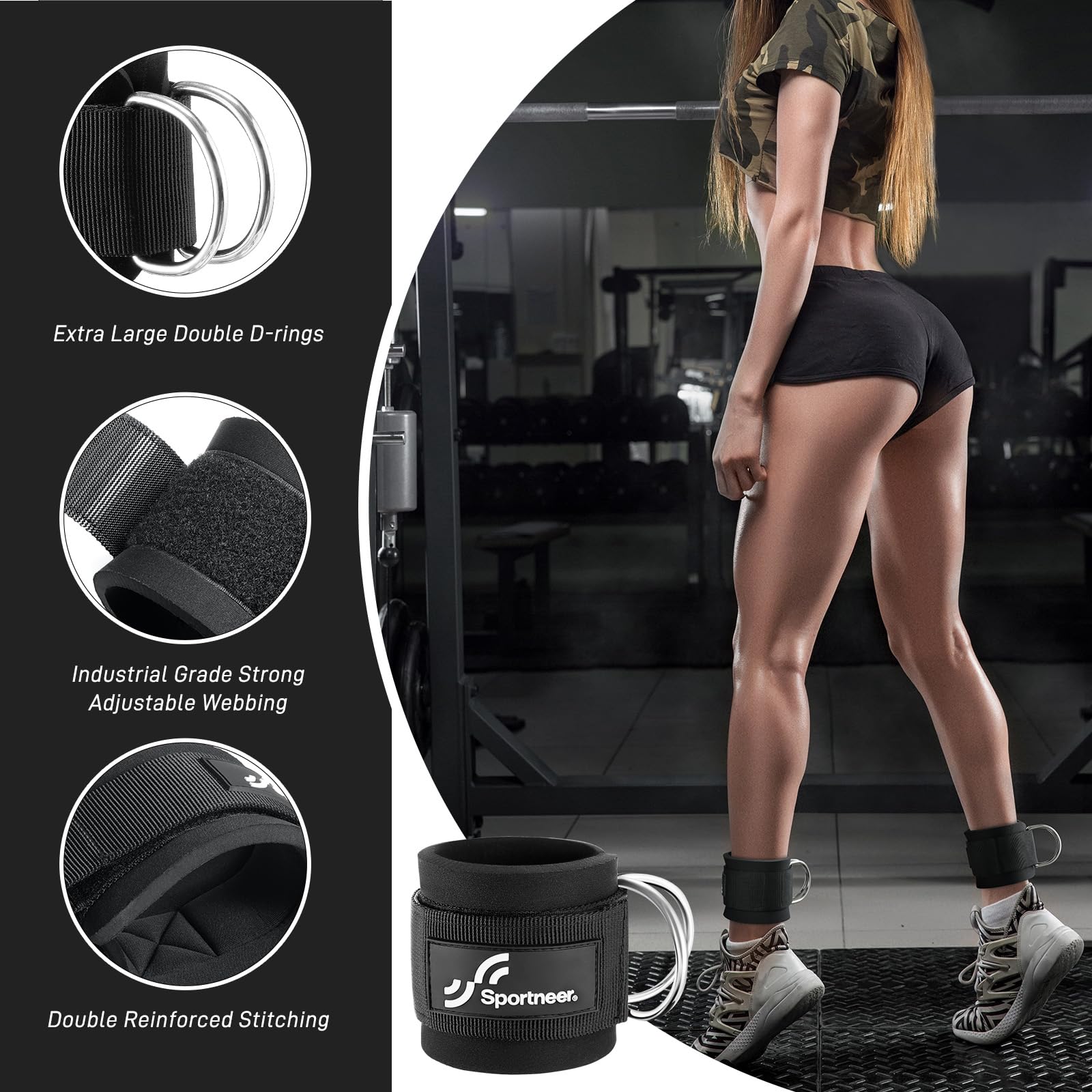 Sportneer Adjustable Ankle Str - Home Gym Mma ulasan dan harga