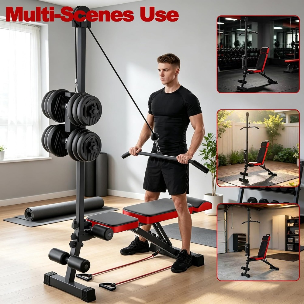 Multi-Functional Weight Bench  - Adjustable Weight Bench ulasan dan harga