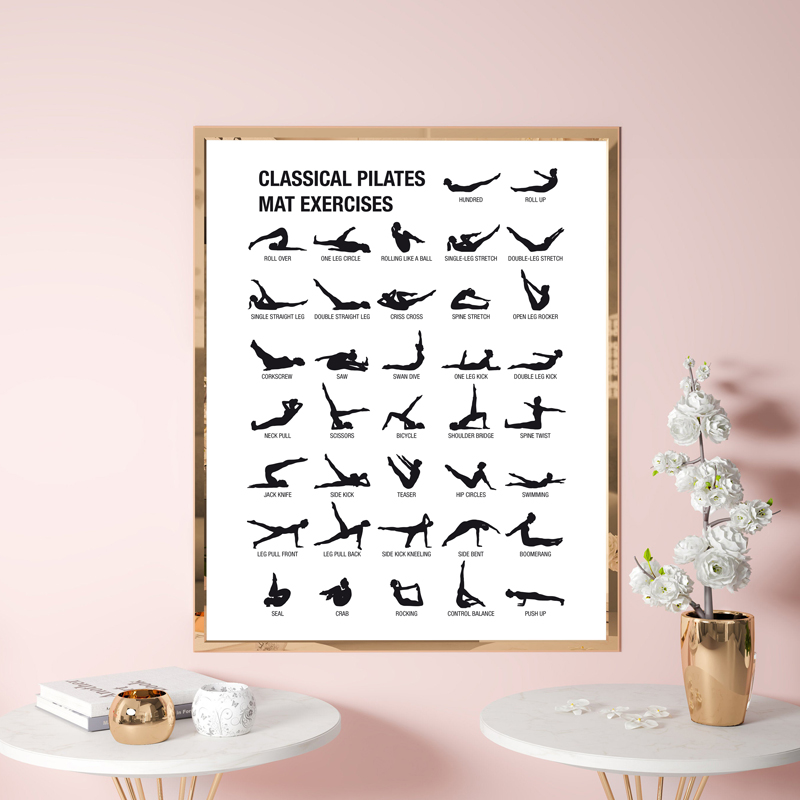 Frameless Pilates Workout Char - Home Gym Aesthetic ulasan dan harga