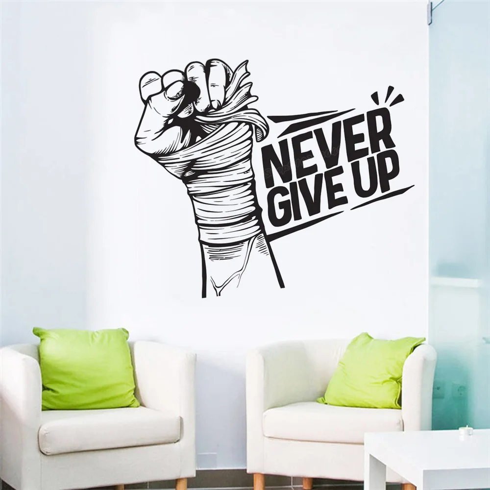 Nunca Desista Decalque De Pare - Home Gym Aesthetic ulasan dan harga