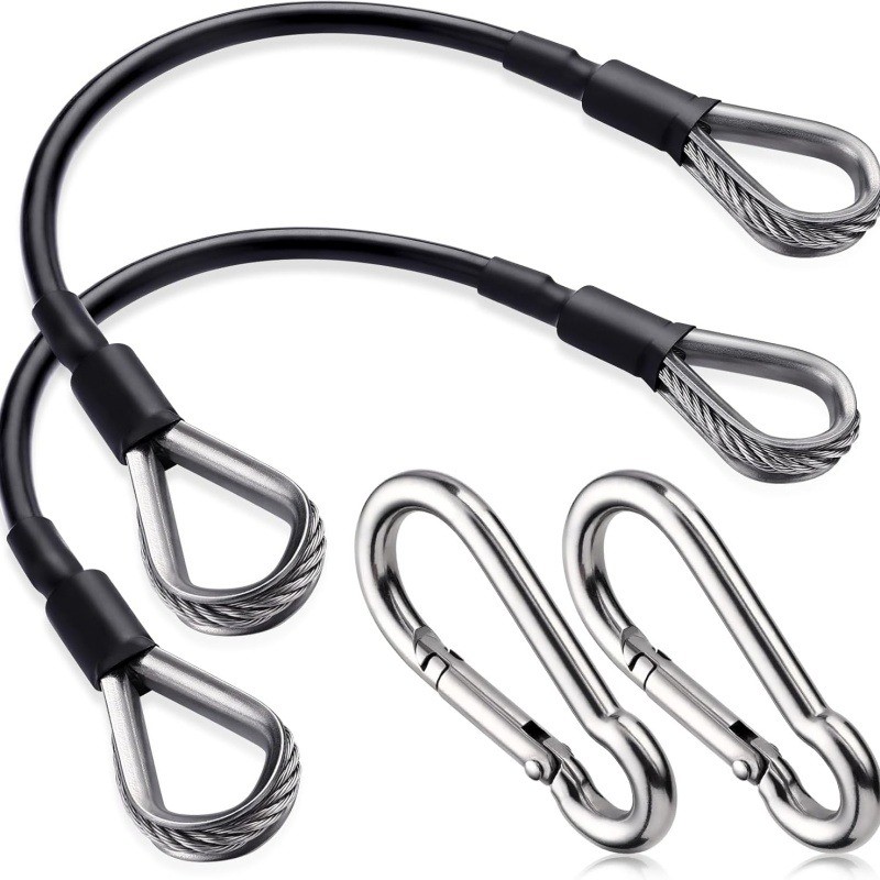 1/2Pcs 25cm Gym Cable Extensio - Home Gym Mma ulasan dan harga